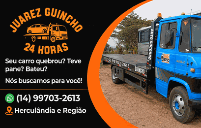 Juarez Guincho, guincho e reboque em Herculândia